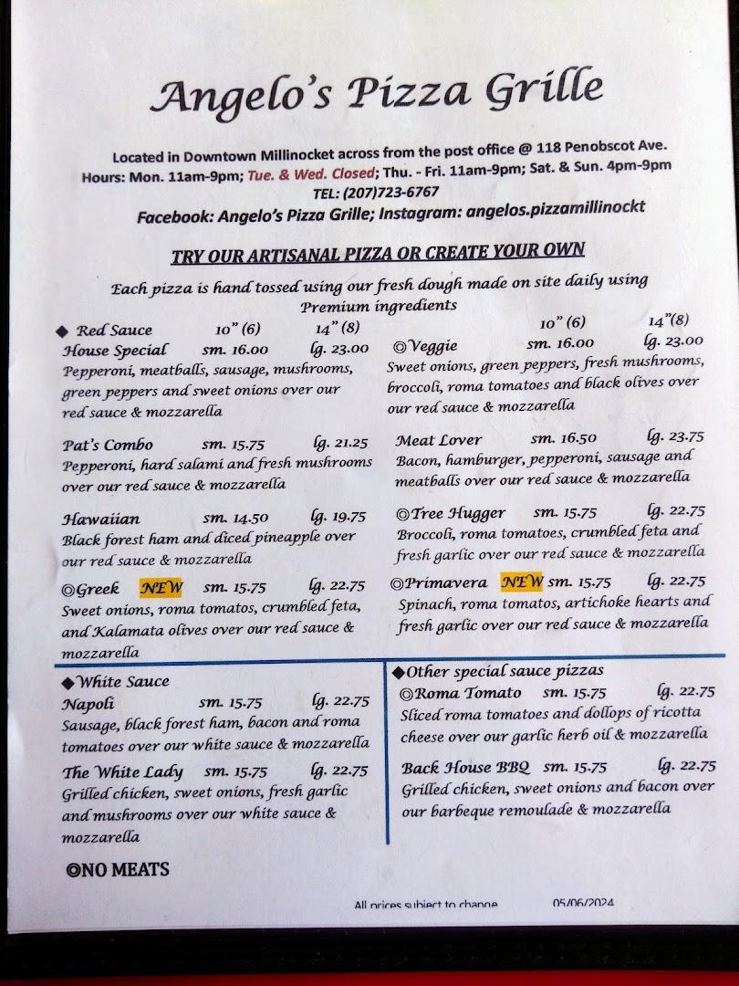 Angelos Pizza Grille