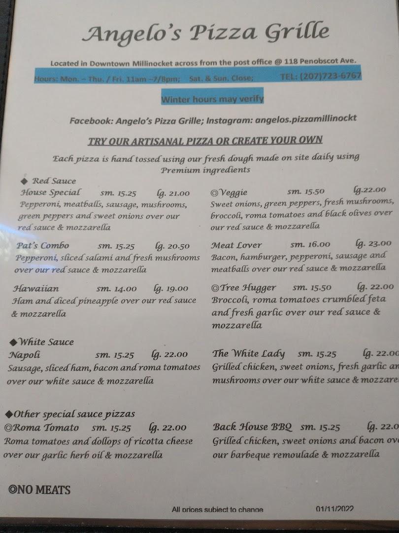 Angelos Pizza Grille