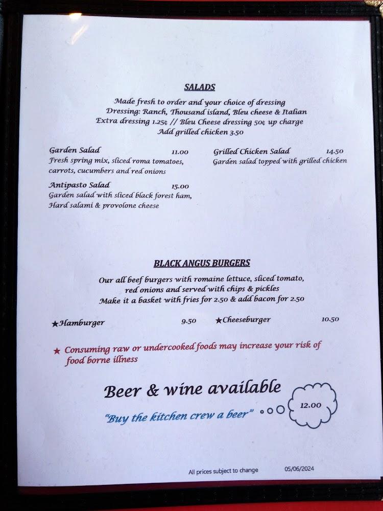 Angelos Pizza Grille Menu image 2